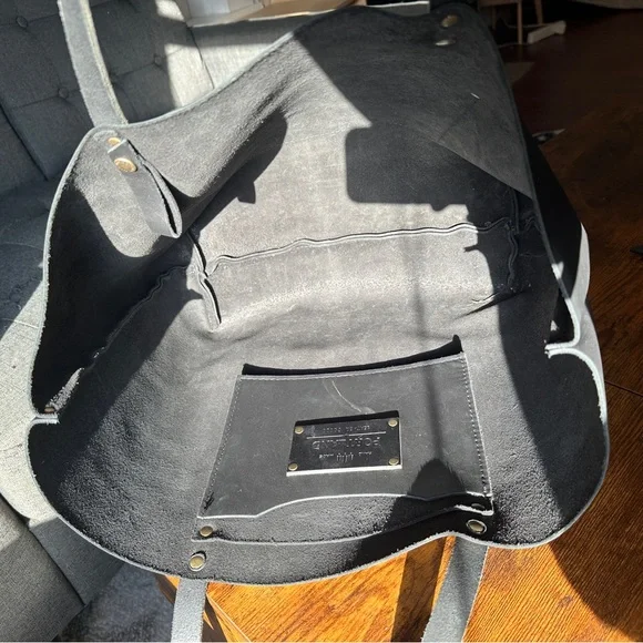 Portland Leather Goods Black Tote Bag - Picture 10 of 11